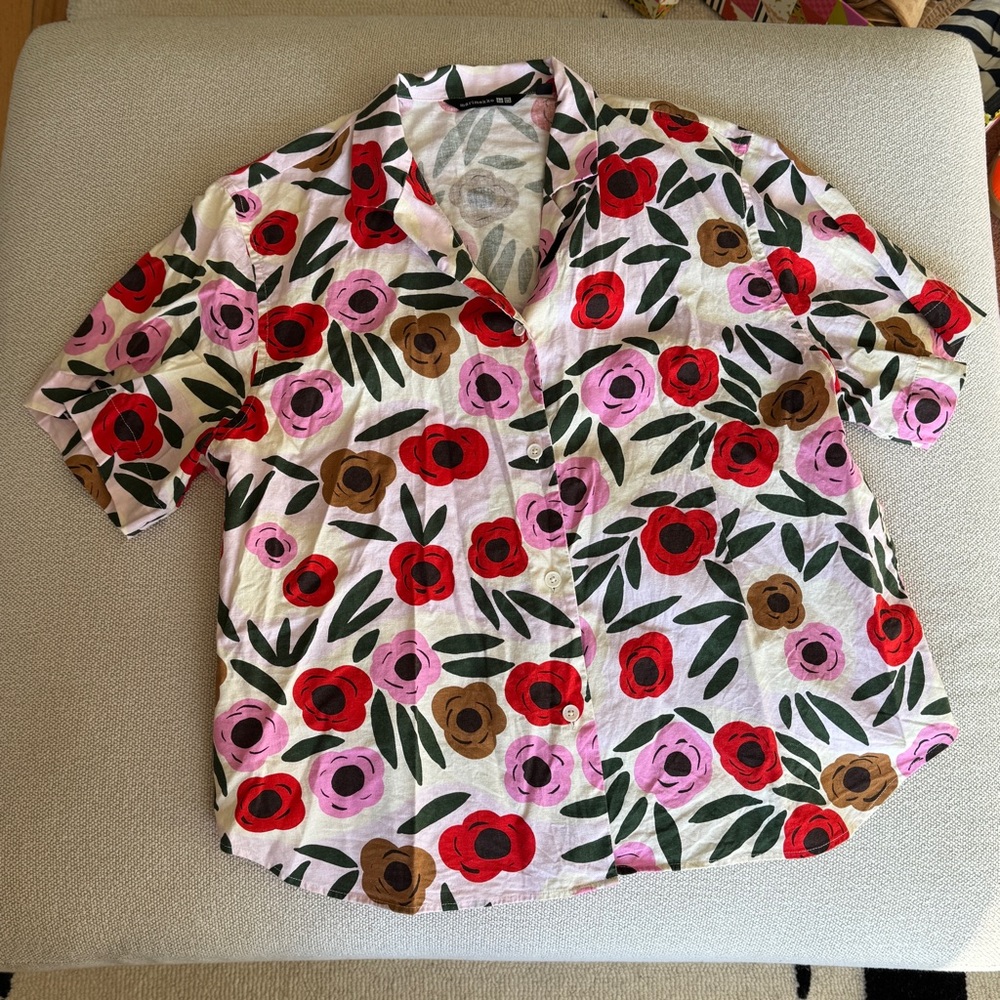 Uniqlo Marimekko Button Down Shirt